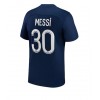Paris Saint-Germain Lionel Messi #30 Hjemmedrakt 2022-23 Kortermet